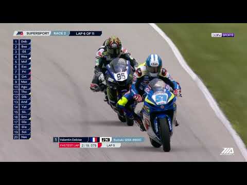 Dunlop Championship at Road America: Supersport Race 2