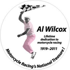 Al Wilcox Memorial Stickers From Motorcycle Xcitement Available With Roadracing World Action Fund Donation