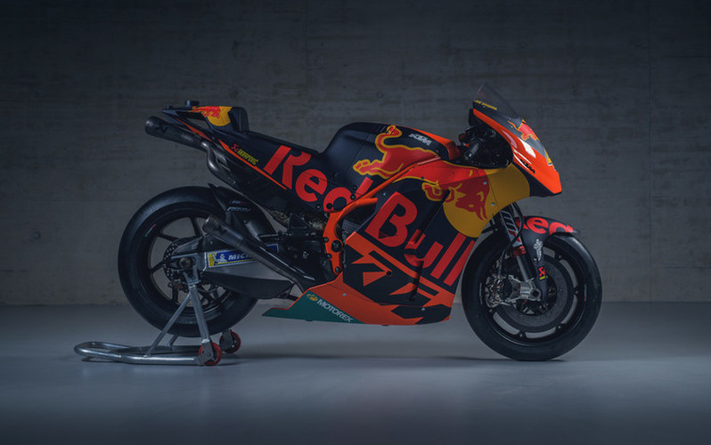 See the Red Bull KTM Factory Team MotoGP bikes *photos*