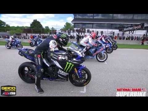 National Guard SuperBike Race 2 Highlights from Road America - 2013