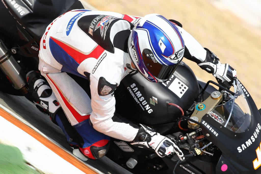 Samsung Crescent Racing's Kirkham Crashes During Test At Cadwell Park