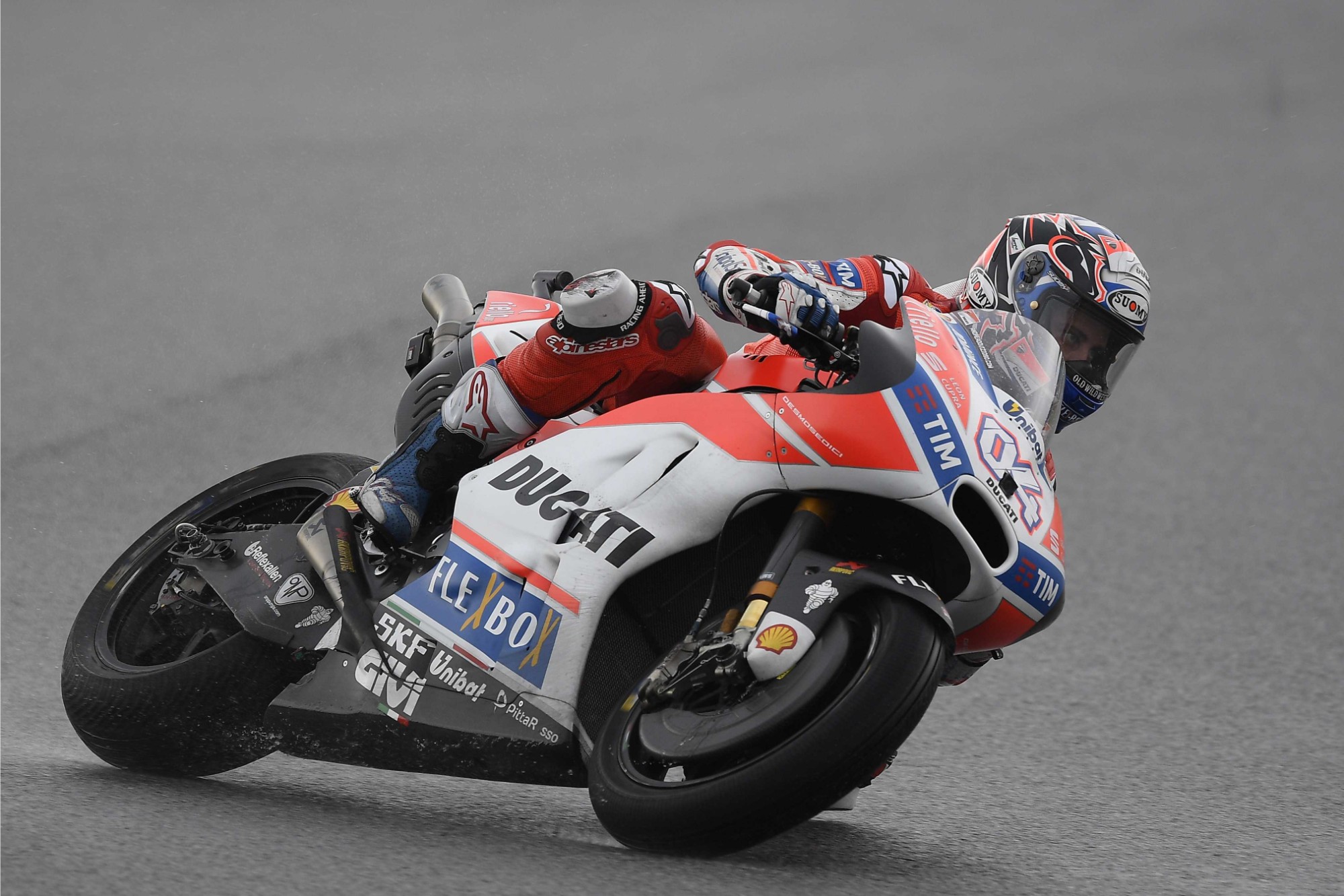 MotoGP Andrea Dovizioso Fastest In The Dry And The Wet Friday At Sepang (Updated)