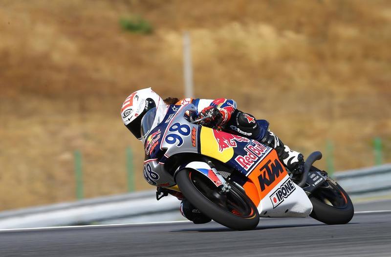 Hanika On Red Bull MotoGP Rookies Cup Pole Position At Brno