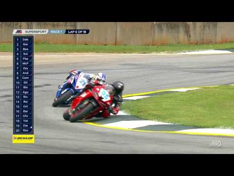 MotoAmerica Supersport Race 1 at Road Atlanta 2017