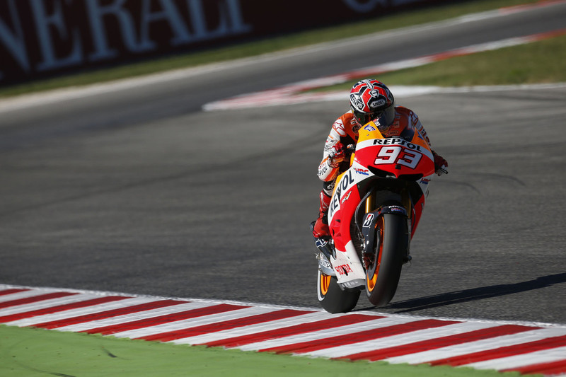 Marquez Just Ahead Of Pedrosa, Rossi, Lorenzo In MotoGP FP2 At Misano (Updated)