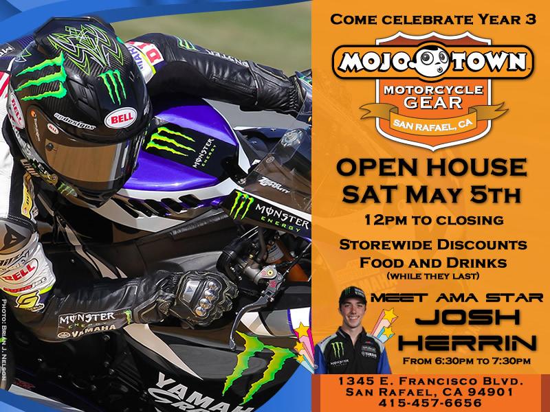Herrin Brothers To Appear At Mojotown Motorcycle Gear Open House May 5