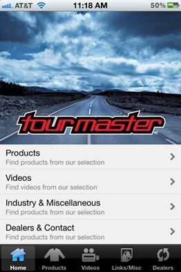 Helmet House Releases Tour Master App For Mobile Devices