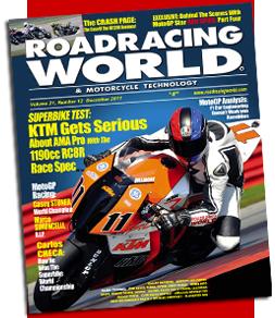 December 2011 Online Edition Of Roadracing World Now Available