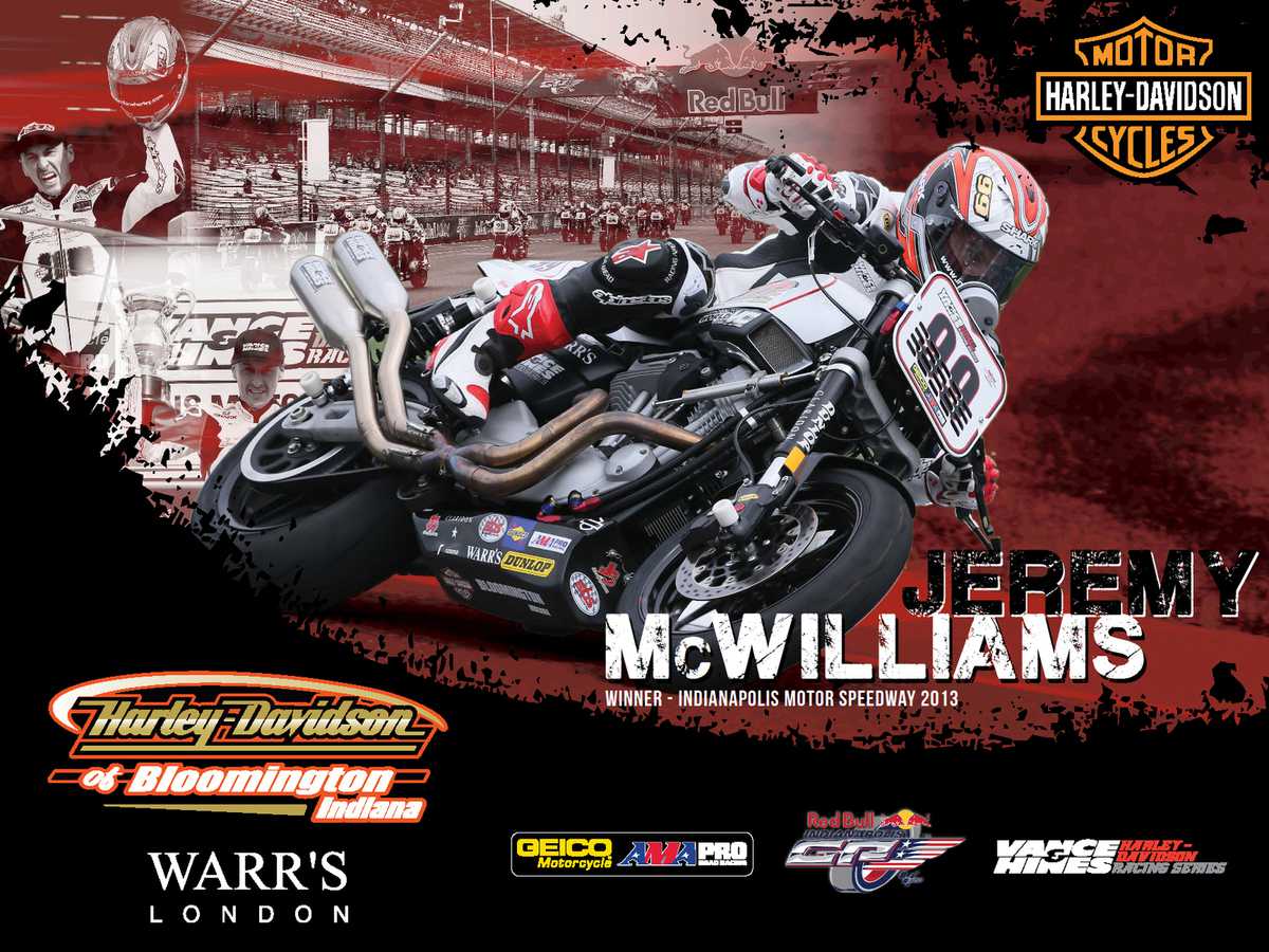 Your Chance To Get A Free Jeremy McWilliams Indianapolis Win Poster