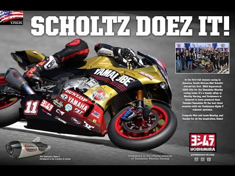 MotoAmerica Video: Yamalube/Westby Racing's Mathew Scholtz Wins The Superstock 1000 Championship