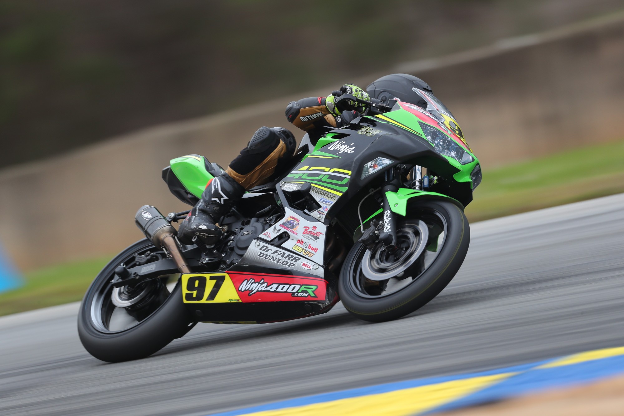 Video: MotoAmerica Junior Cup Racer Rocco Landers On How He Gets Around Laguna Seca On His Kawasaki Ninja 400