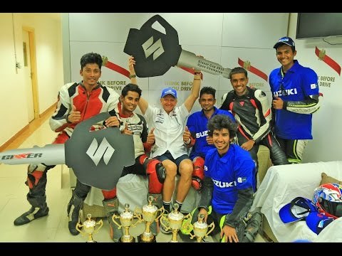 Video: Kevin Schwantz Attends The Suzuki Gixxer Cup Event At Buddh International Circuit