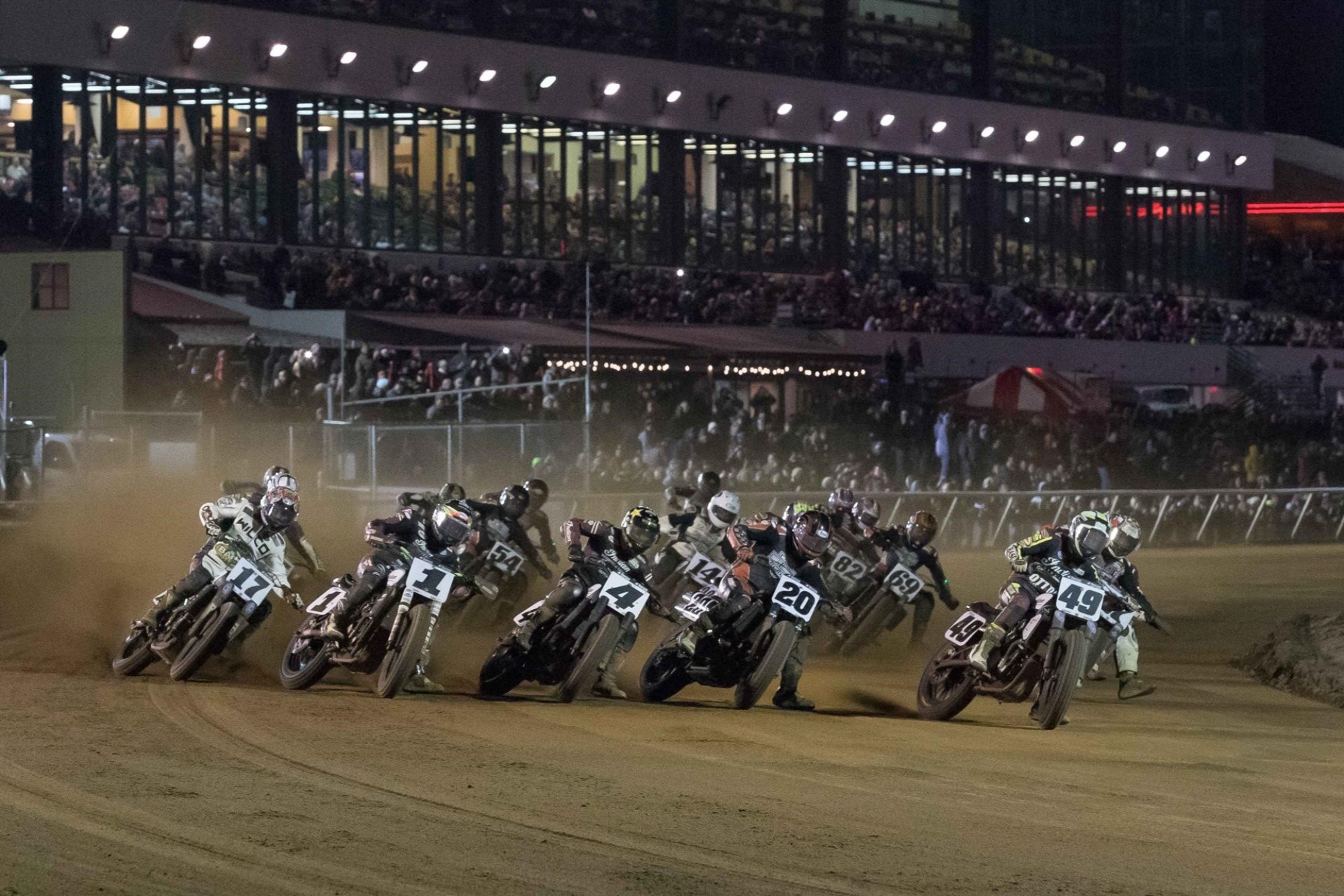 American Flat Track Running Results From The New York Short Track
