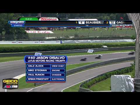 AMA Pro GoPro Daytona SportBike FULL Race 1 (HD) - Barber Motorsports Park - 2013