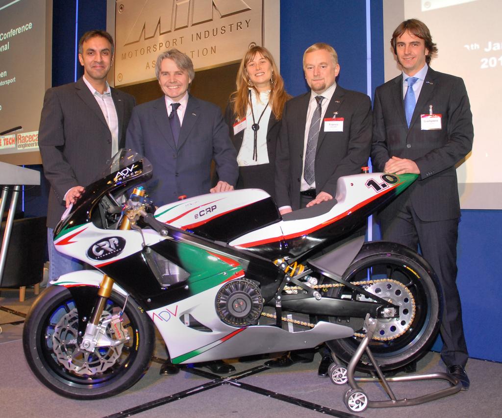 CRP Racing Unveils eCRP 1.0 Electric Racebike In England