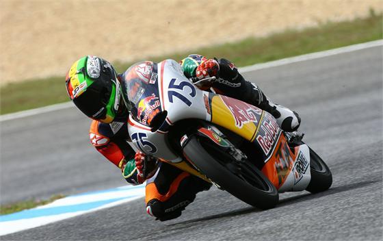 Lopes On Pole, Roberts 8th In Red Bull MotoGP Cup Qualifying In Portugal