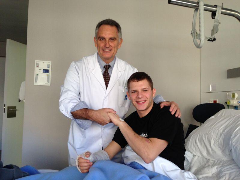 Stefan Bradl Undergoes Successful Surgery To Relieve Compartment Syndrome In Right Forearm
