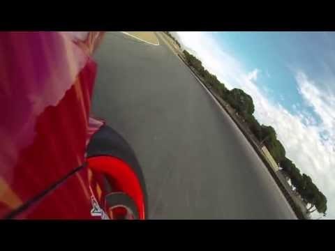 Team Icon Brammo's Shane Turpin sets new ReFuel EV lap record (another view)