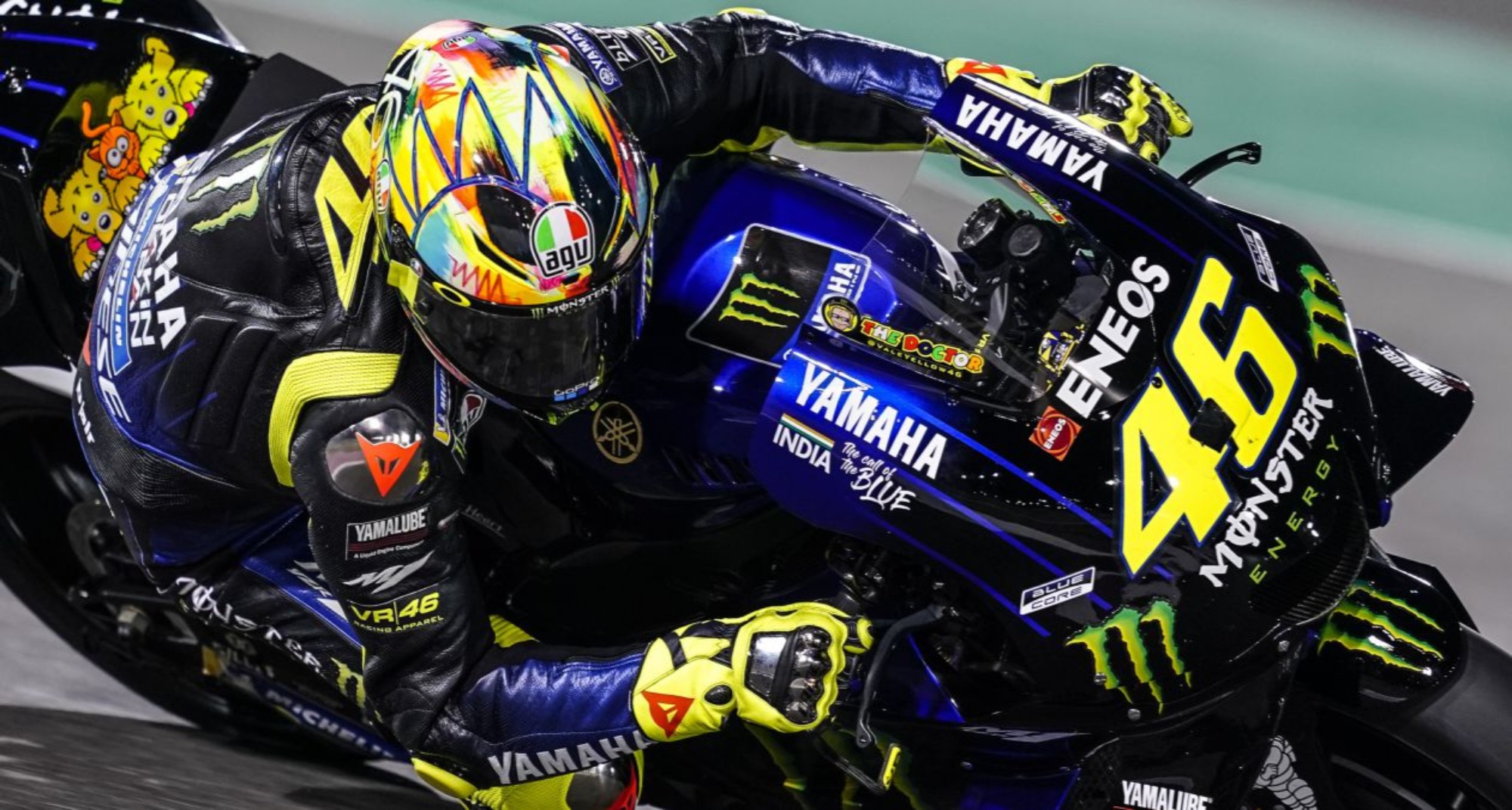 Valentino Rossi 46 of Italy and Movistar Yamaha MotoGP during free  practice of the Gran Premio Red Bull of Spain Circuit of Jerez  Angel  Nieto Jerez de la Frontera Spain Friday