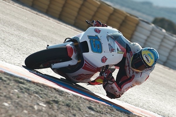FIM Moto2 And Moto3 Teams Testing At Almeria, Spain