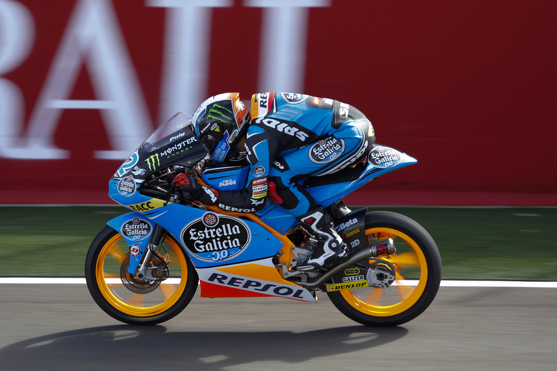 Rins Breaks Lap Record, Earns FIM Moto3 Pole Position At Valencia