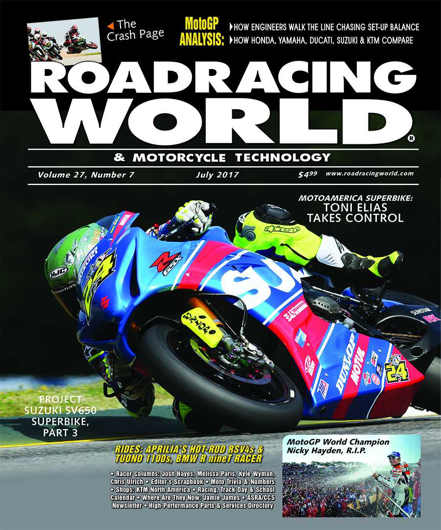 July 2017 - Roadracing World Magazine