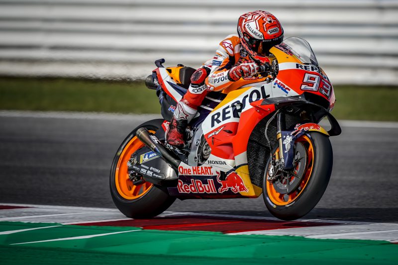 MotoGP: Marc Marquez Goes To The Top In FP2 At Motorland Aragon