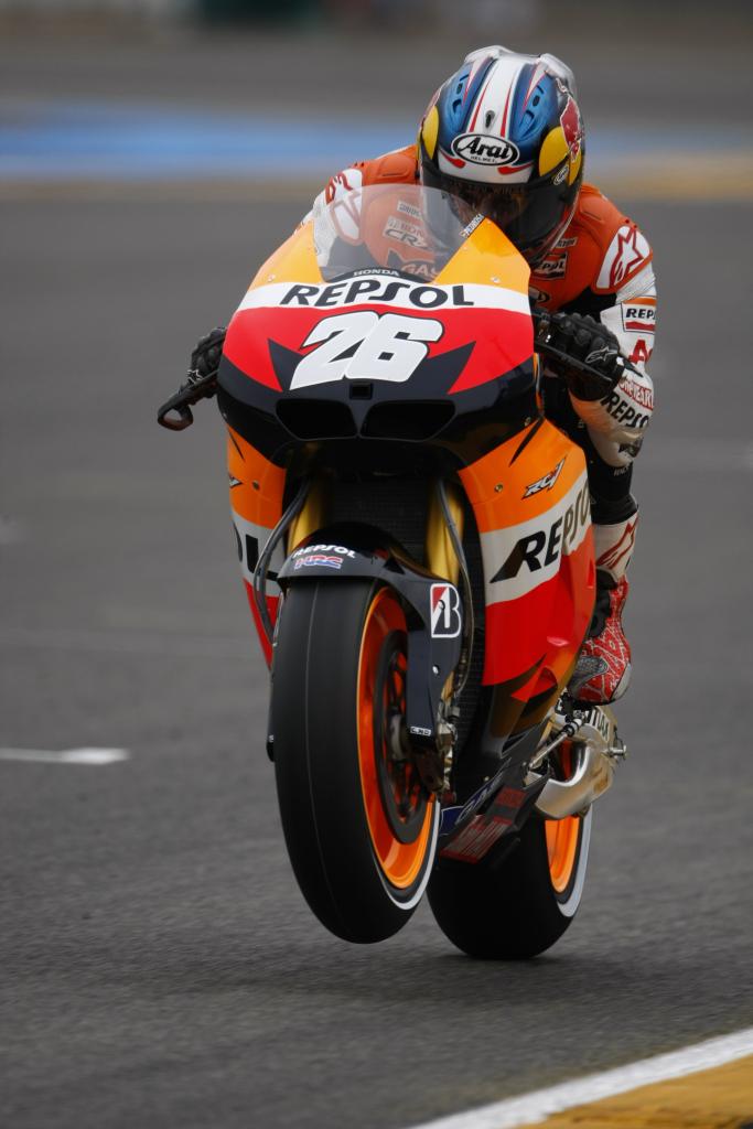 Updated: Pedrosa Qualifies On MotoGP Pole Position In France