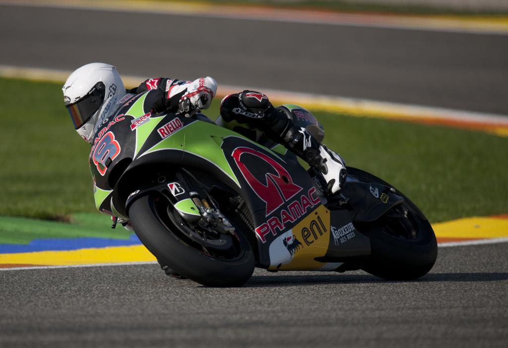 Barbera's Test Ends Early At Valencia Due To Engine Trouble With Pramac Ducati GP12