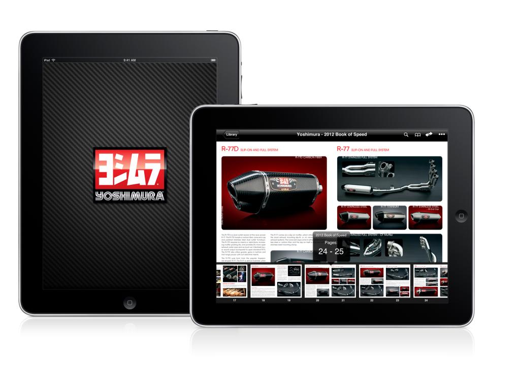 Yoshimura R&D Launches 2012 Book Of Speed App For Mobile Devices