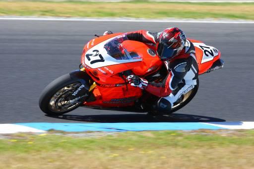 Ducati Motologic Australian Superbike Team Tests During Track Day At Phillip Island