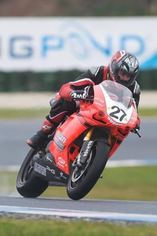 Jamie Stauffer On Provisional Australian Superbike Pole Position At Phillip Island