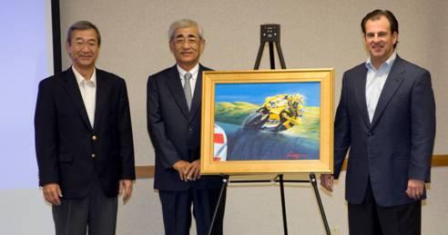 Yamaha Motor Corp., U.S.A. Honors Former Yamaha Worldwide President Kajikawa