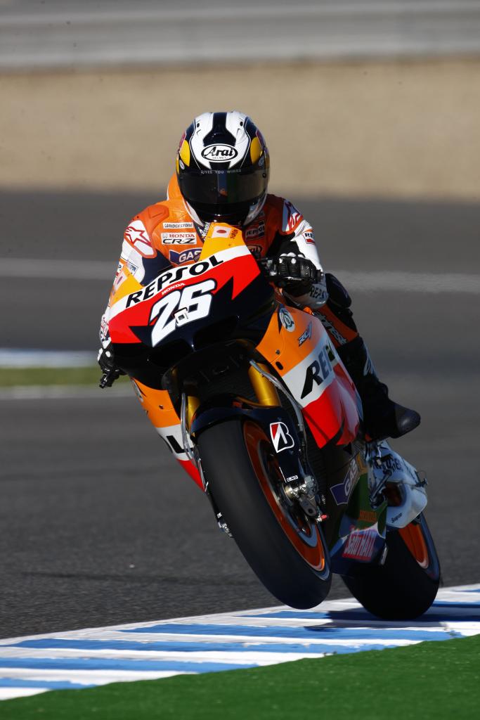 Updated: Pedrosa Leads Second MotoGP Practice, Stoner Still Fastest Overall At Jerez