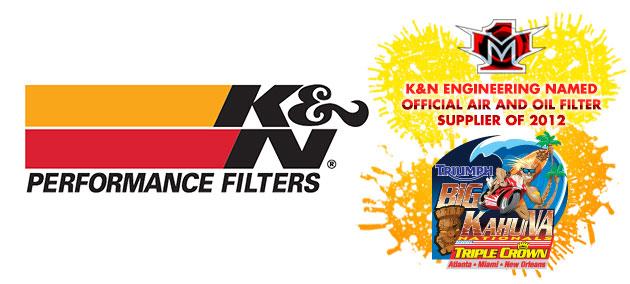 K&N Engineering To Support Final Two Triumph Big Kahuna Triple Crown Events