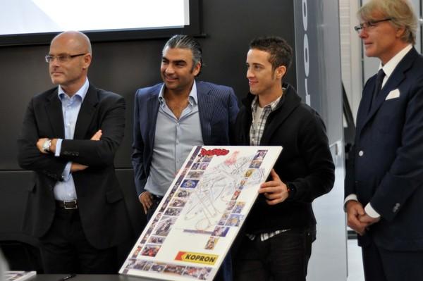 Updated: Dovizioso Visits Repsol Honda Team Sponsors
