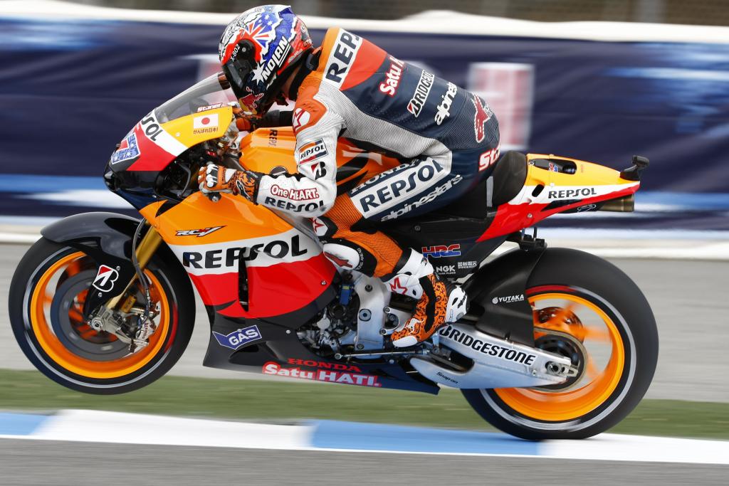 Stoner Fastest In Opening MotoGP Practice At Mazda Raceway Laguna Seca