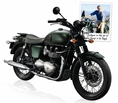 Pro Italia Raffling Off Steve McQueen Edition Triumph To Benefit The Red Cross