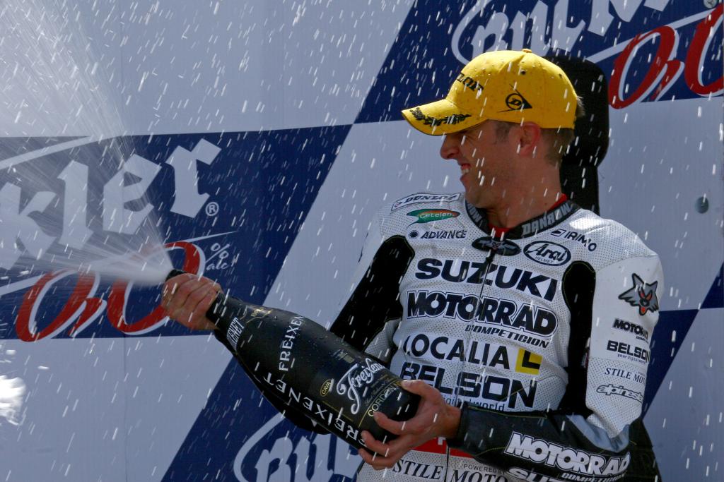 Kenny Noyes sube al podio de Valencia