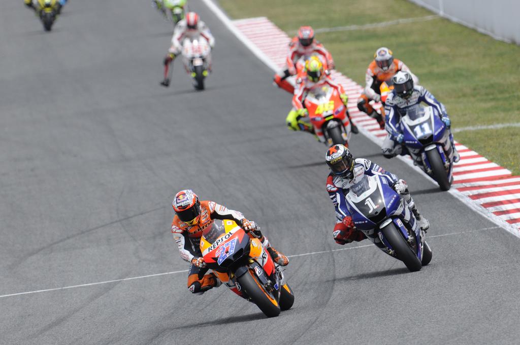 Updated: American On The Podium In MotoGP Race At Catalunya