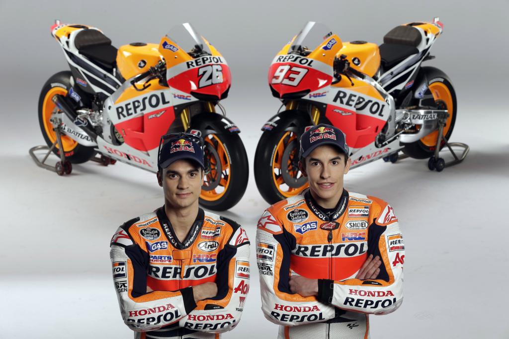 Repsol Honda MotoGP Team Presented In Madrid Spain Roadracing World Magazine Motorcycle Riding Racing Tech News