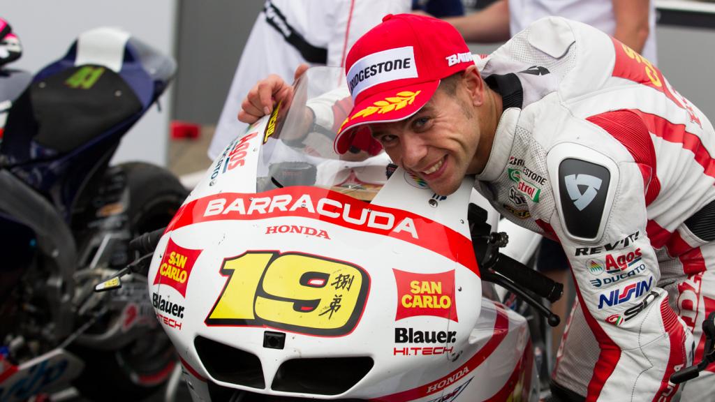 Gresini Honda Re-Signs Bautista For 2013 MotoGP World Championship