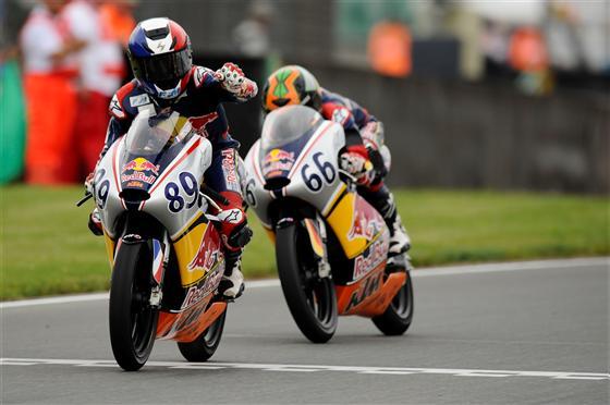 France's Techer Wins Red Bull MotoGP Rookies Cup Race Two In Germany