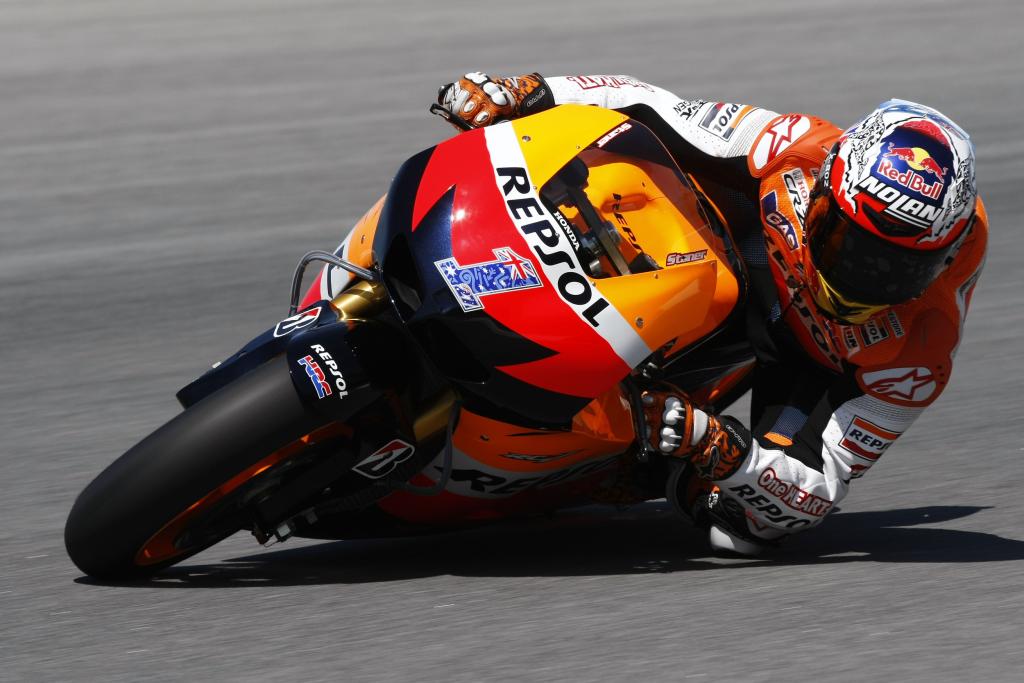 Stoner Fastest On Second Day Of MotoGP Testing At Sepang
