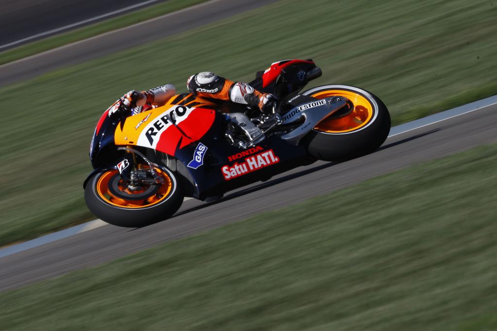 Updated: Stoner Jumps To The Front Late In MotoGP Free Practice Two At Indy