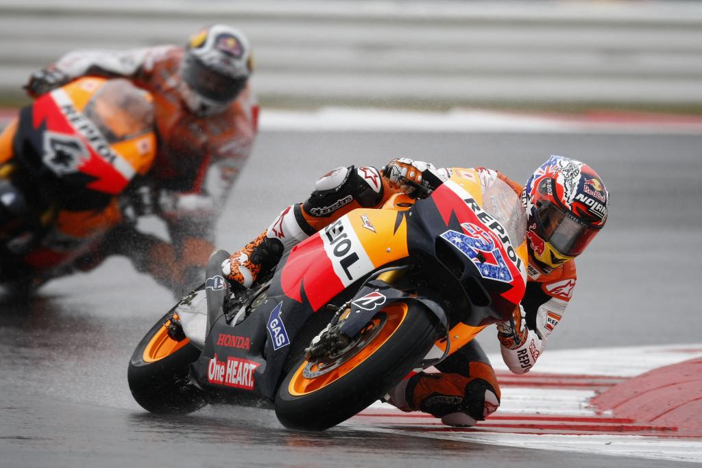 Updated: Luck Changes For One Rider During Wet MotoGP Race At Silverstone