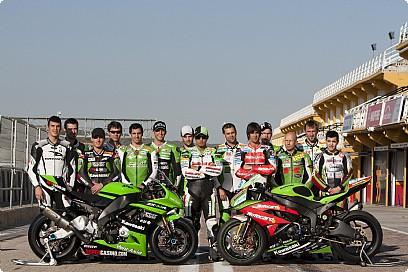 Kawasaki Teams Hold Successful Test At Valencia